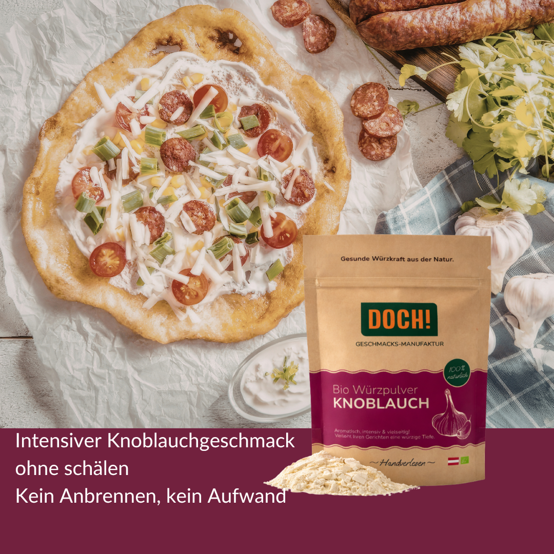 DOCH! Bio Würzpulver KNOBLAUCH Btl 60g