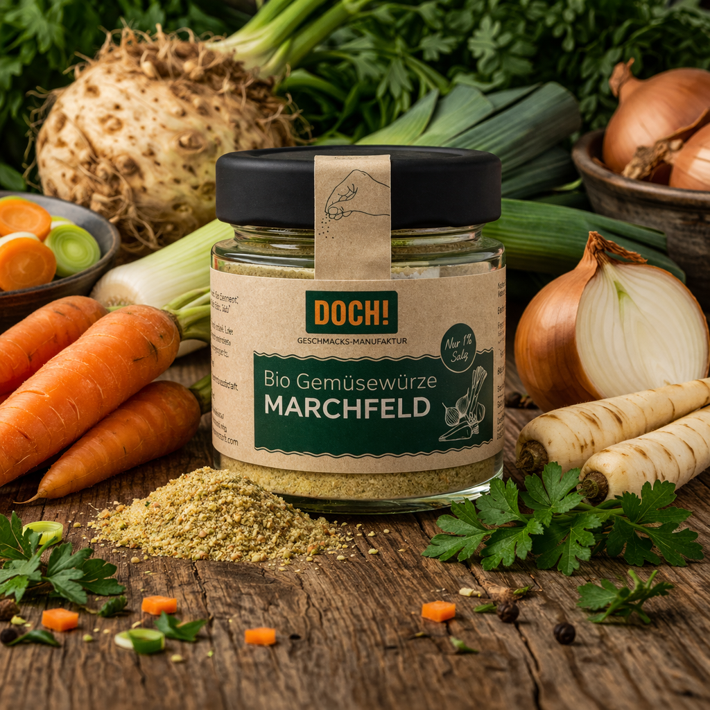 DOCH! Bio Gemüsewürze MARCHFELD Glas 80g