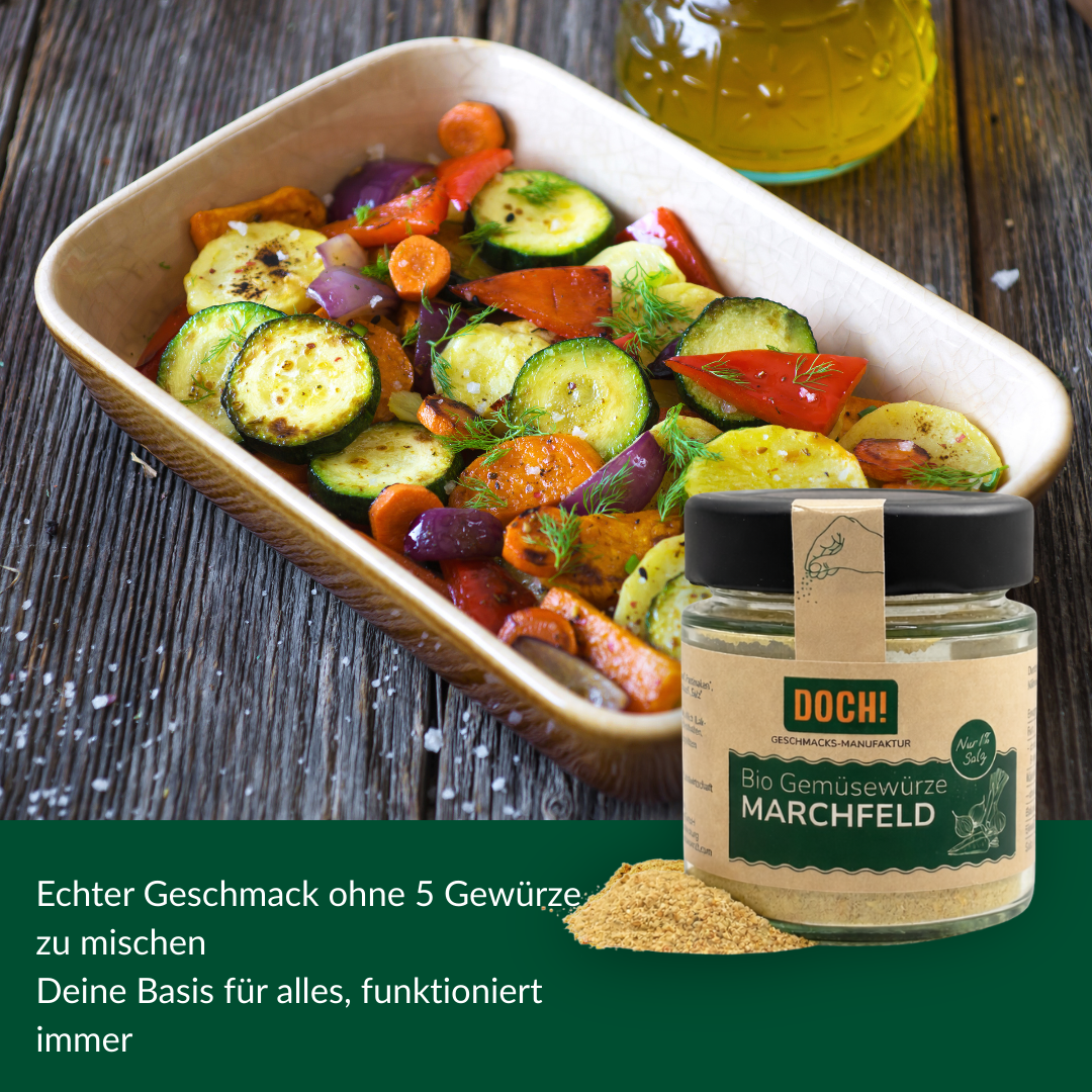 DOCH! Bio Gemüsewürze MARCHFELD Glas 80g