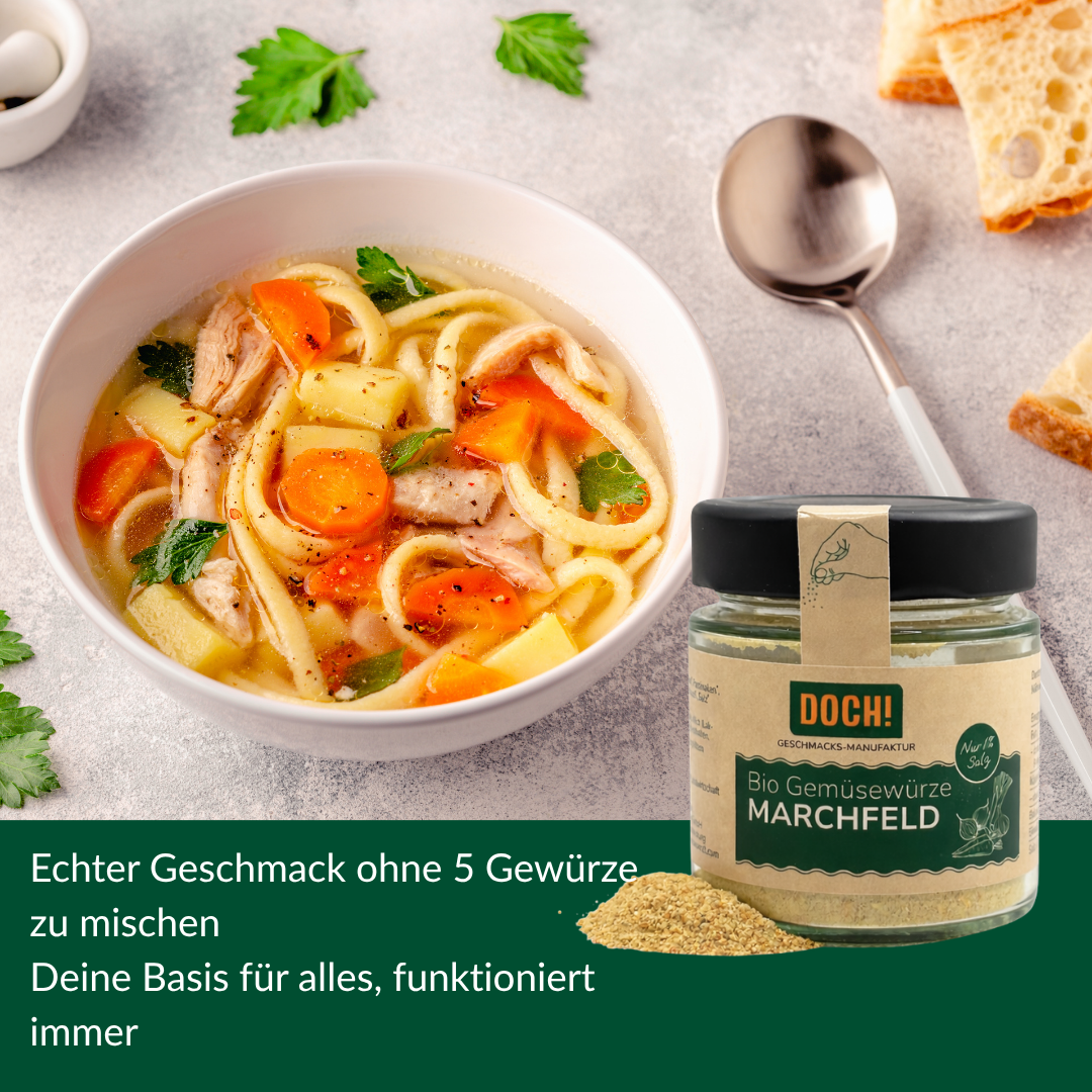 DOCH! Bio Gemüsewürze MARCHFELD Glas 80g