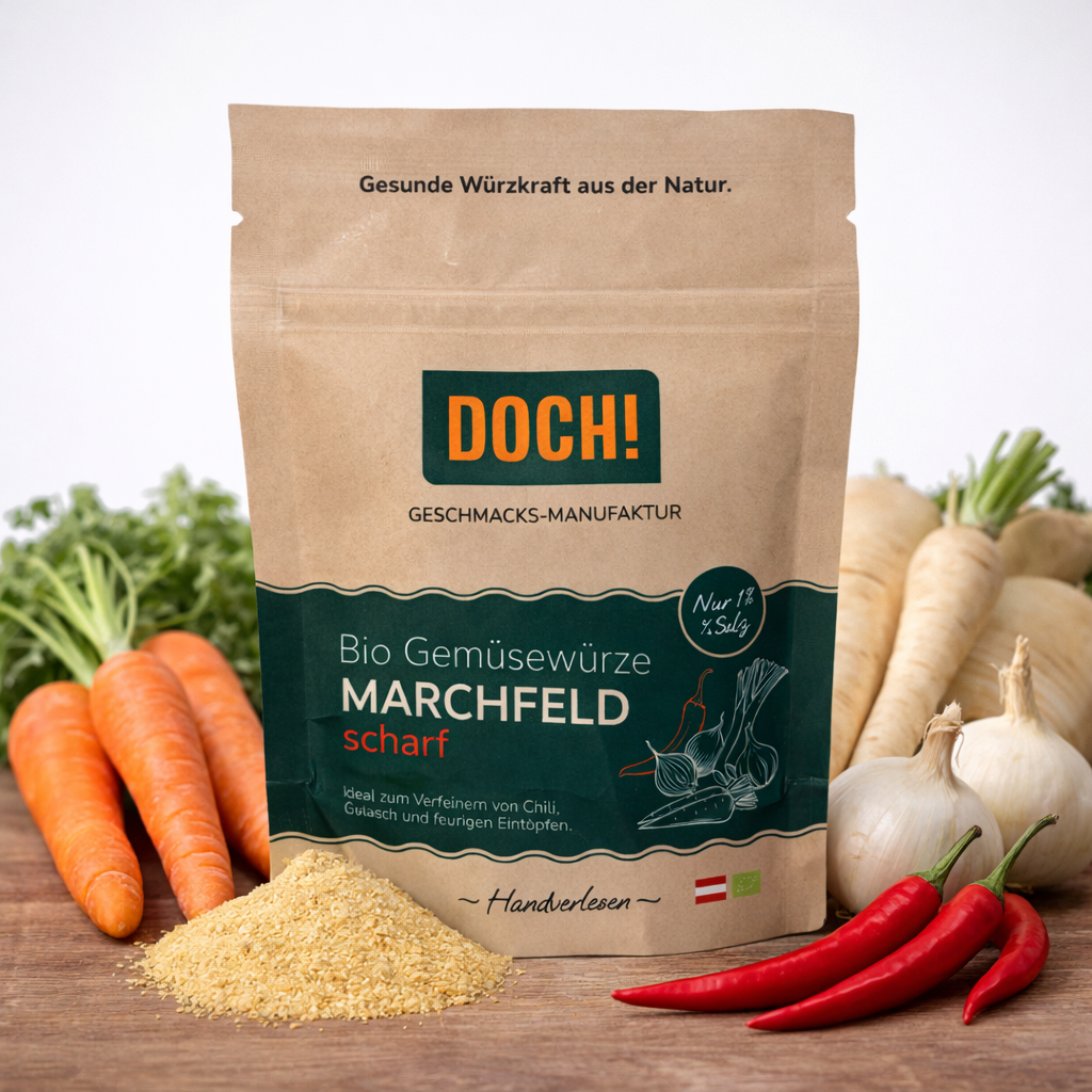DOCH! Bio Gemüsewürze MARCHFELD Scharf Btl 60g