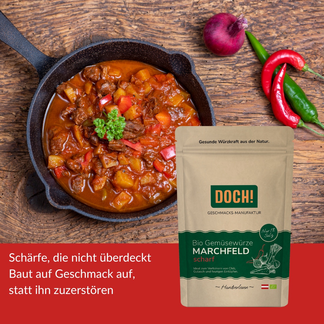 DOCH! Bio Gemüsewürze MARCHFELD Scharf Btl 60g