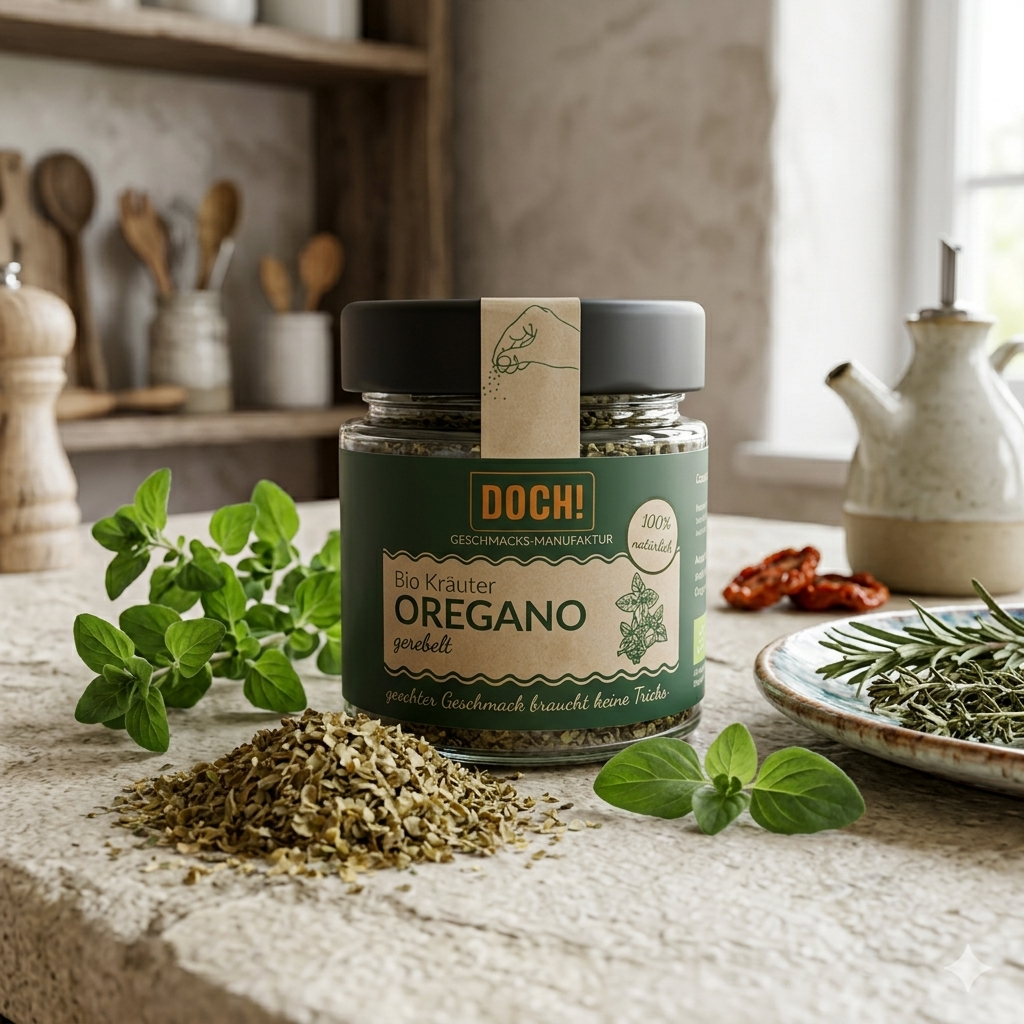 Bio Kräuter OREGANO gerebelt 15g