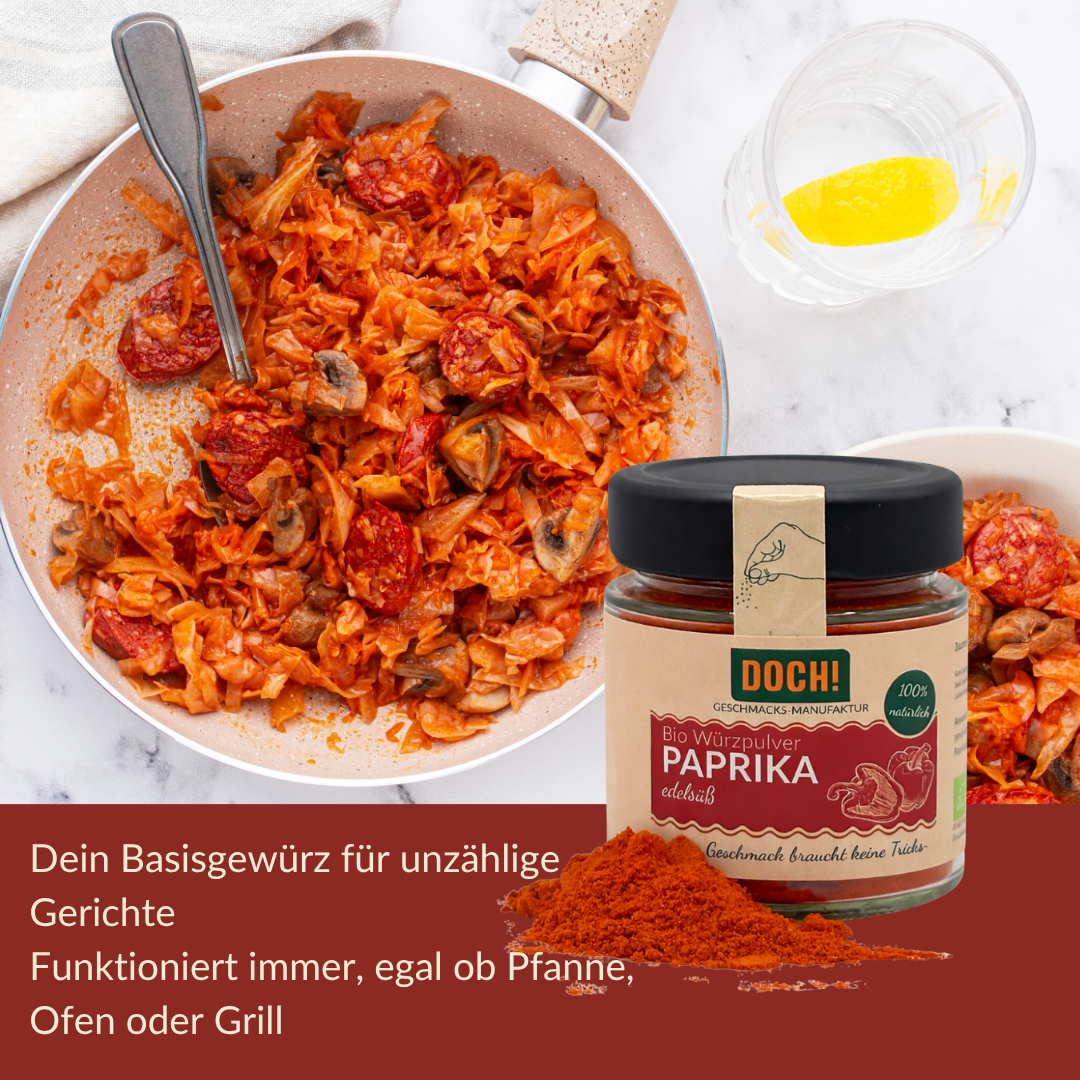 Bio Würzpulver PAPRIKA edelsüß 60g