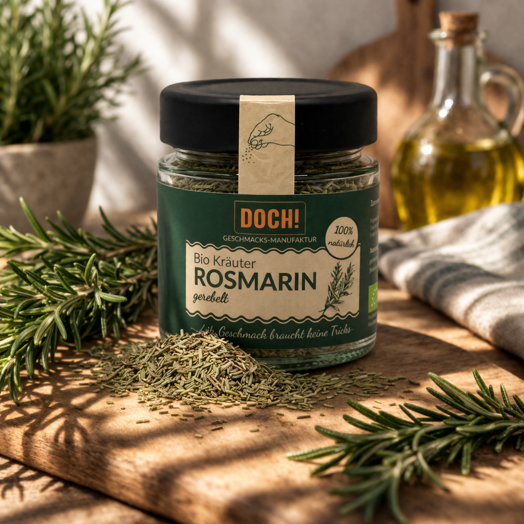 Bio Kräuter ROSMARIN gerebelt 40g