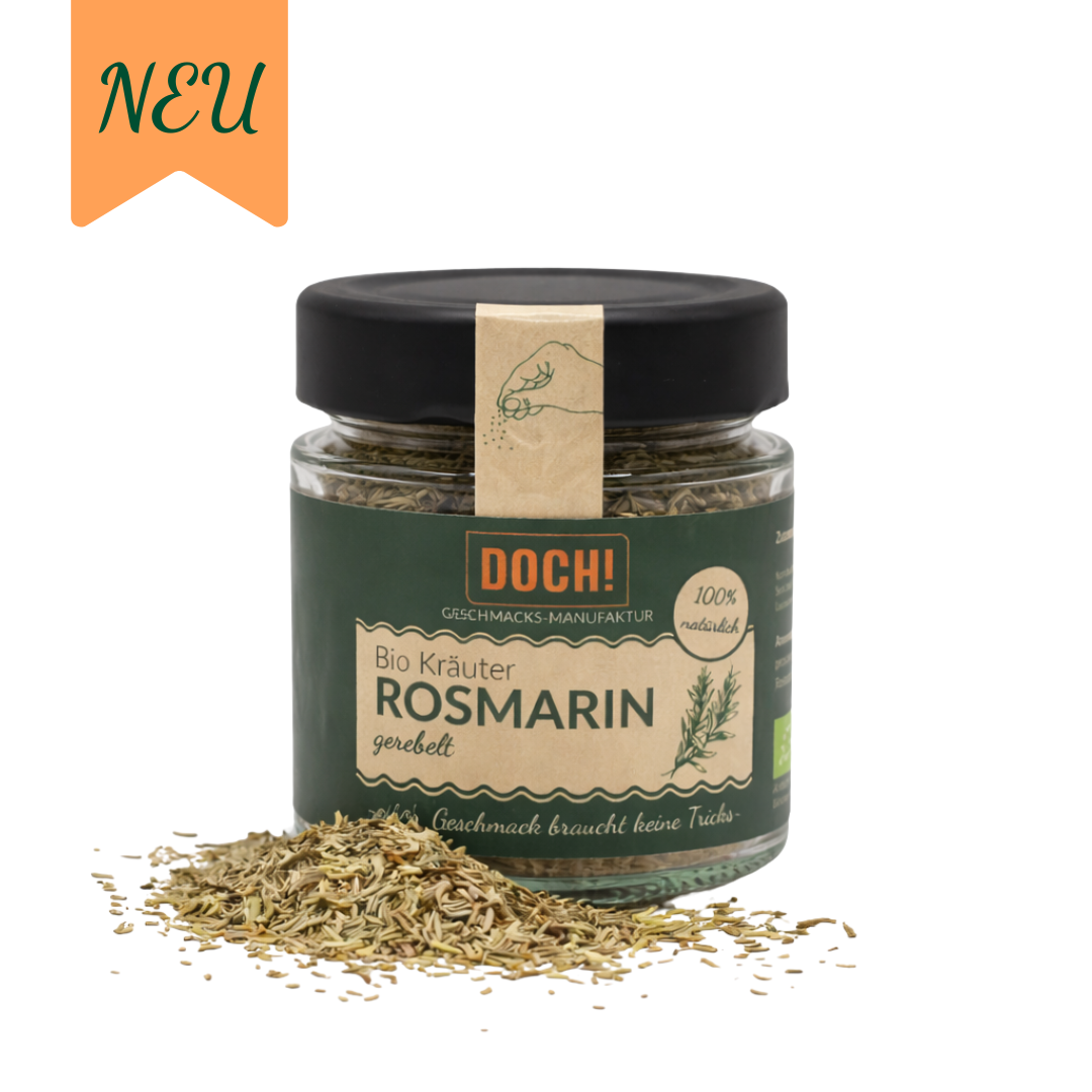 Bio Kräuter ROSMARIN gerebelt 40g