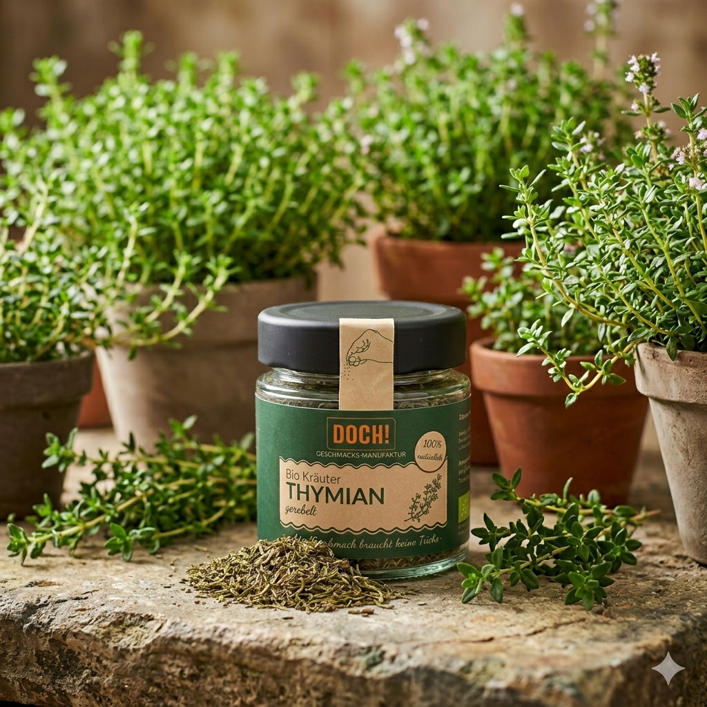 Bio Kräuter THYMIAN gerebelt 20g