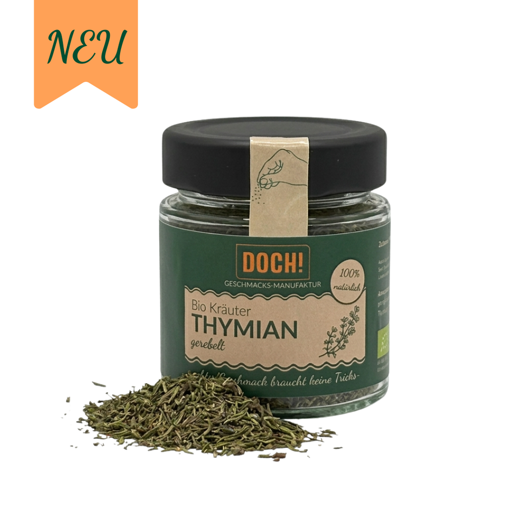 Bio Kräuter THYMIAN gerebelt 20g