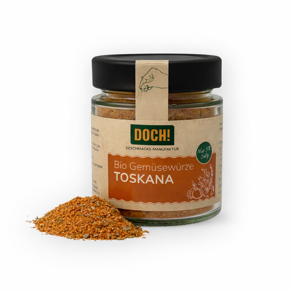 DOCH! Bio Gemüsewürze TOSKANA Glas 60g