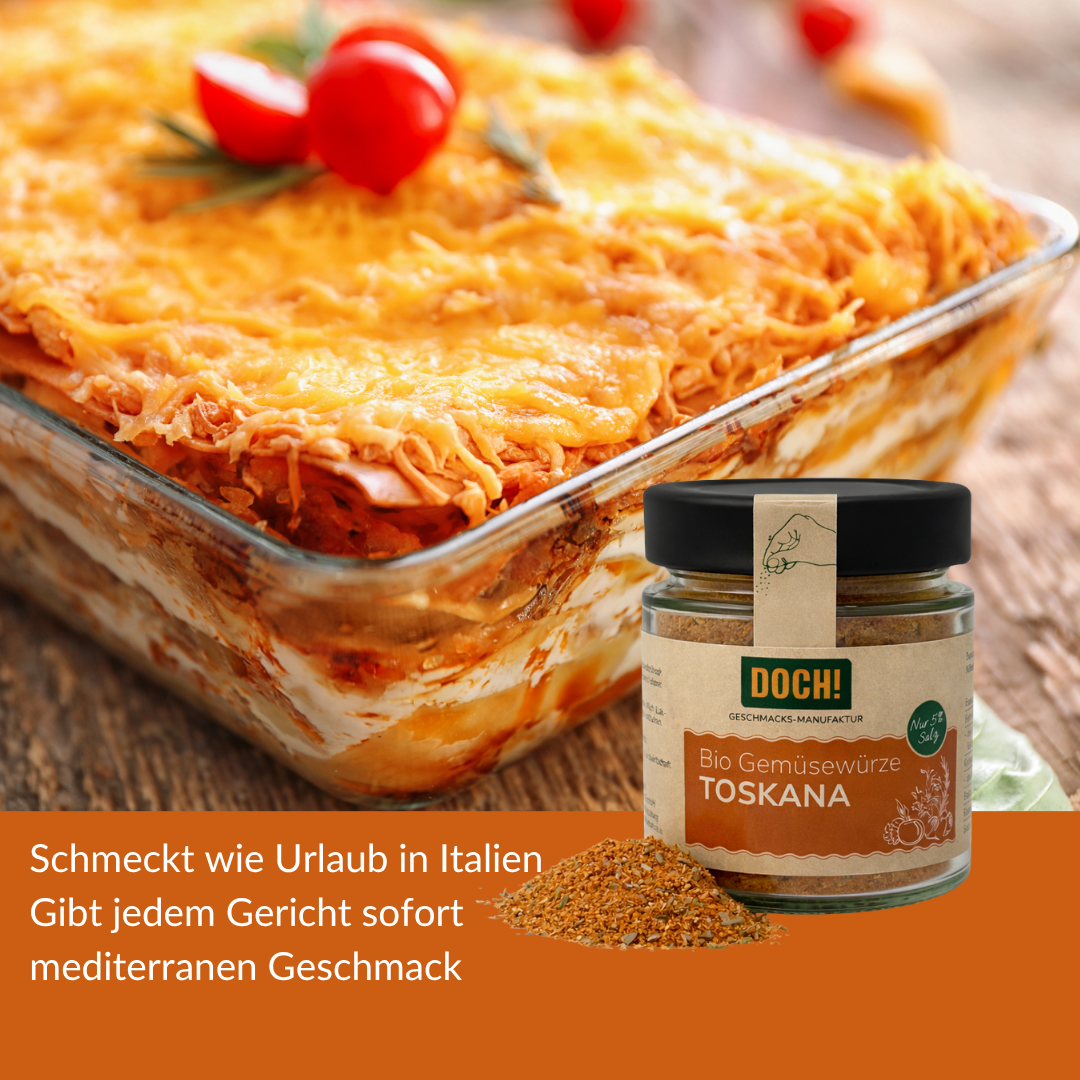 DOCH! Bio Gemüsewürze TOSKANA Glas 60g