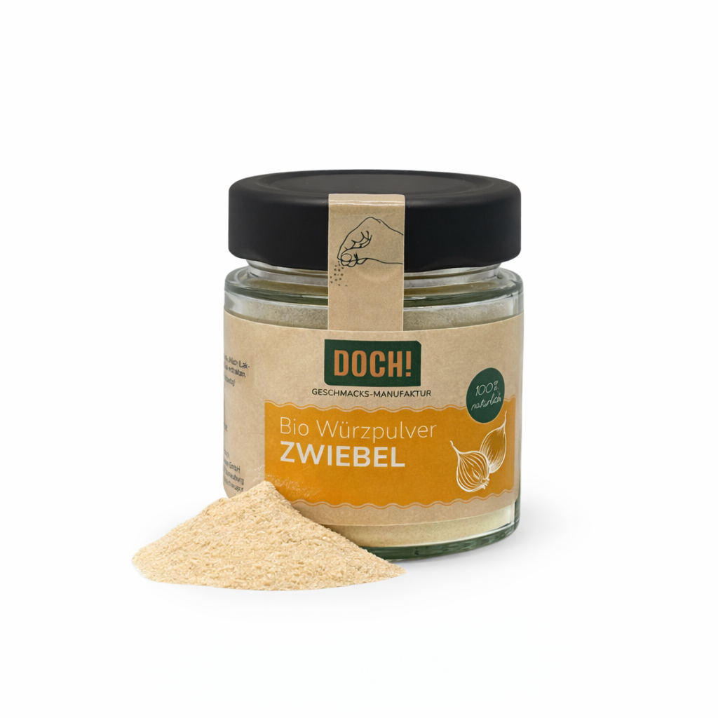 DOCH! Bio Würzpulver ZWIEBEL Glas 60g