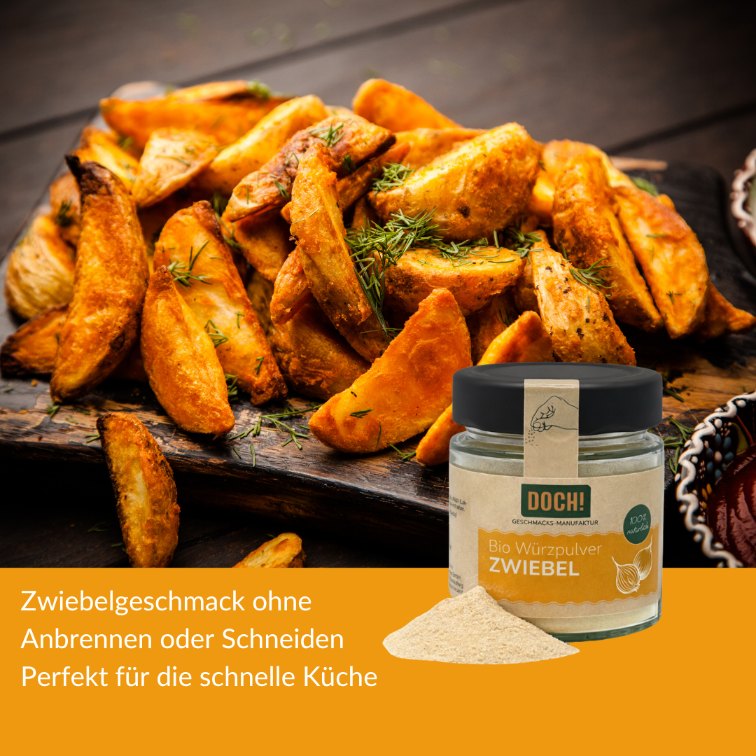 DOCH! Bio Würzpulver ZWIEBEL Glas 60g