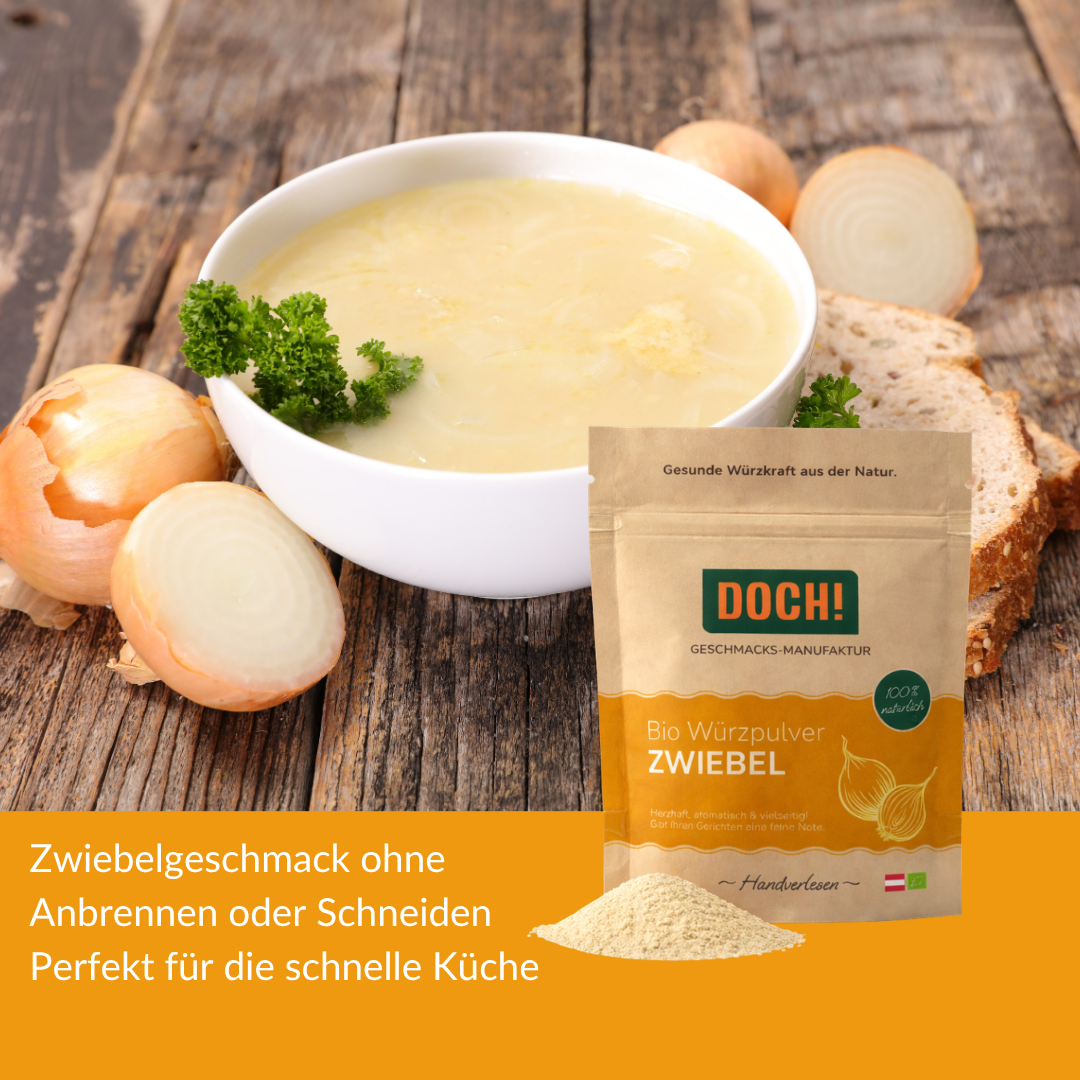 DOCH! Bio Würzpulver ZWIEBEL Btl 60g